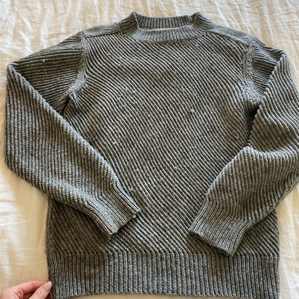 Inhabit Gray Sweater